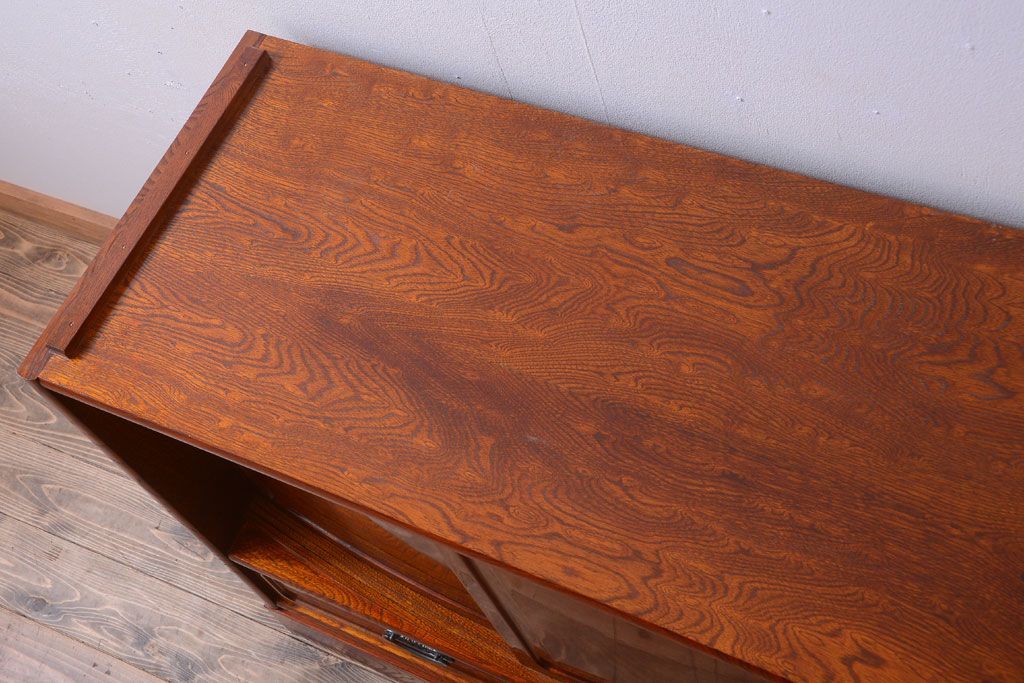 中古　民芸家具　超特大!高級重ね茶箪笥