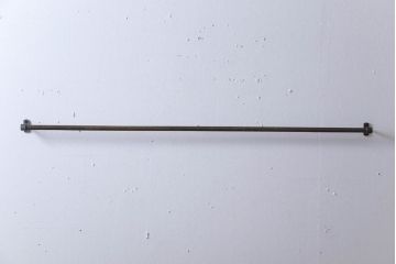 アンティーク雑貨　ビンテージ　シンプルでレトロな古いカーテンレール