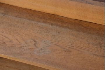 レトロ家具　昭和レトロ　大きなサイズ!厚手のナラ製アンティーク本棚