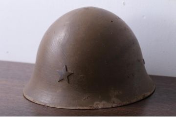 旧日本軍　90式鉄帽(鉄兜・ヘルメット)(R-018801)