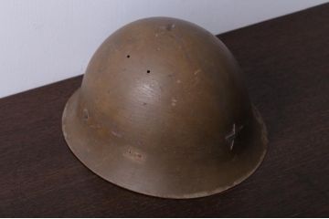 旧日本軍　90式鉄帽(鉄兜・ヘルメット)(R-018801)