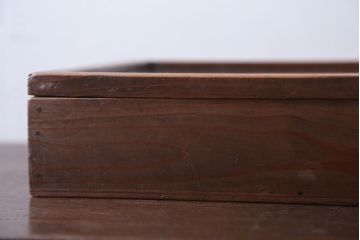 アンティーク雑貨　アンティーク　古い木の小さなコレクションボックス(1)