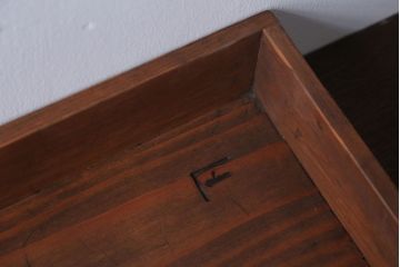 アンティーク雑貨　アンティーク　古い木の小さなコレクションボックス(1)