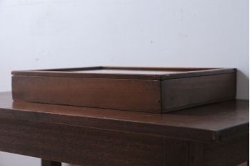 アンティーク雑貨　アンティーク　古い木の小さなコレクションボックス(3)