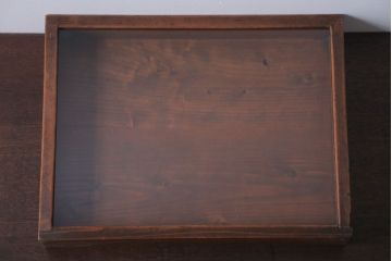 アンティーク雑貨　アンティーク　古い木の小さなコレクションボックス(3)