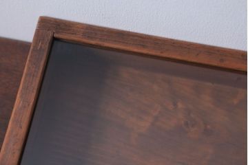 アンティーク雑貨　アンティーク　古い木の小さなコレクションボックス(3)