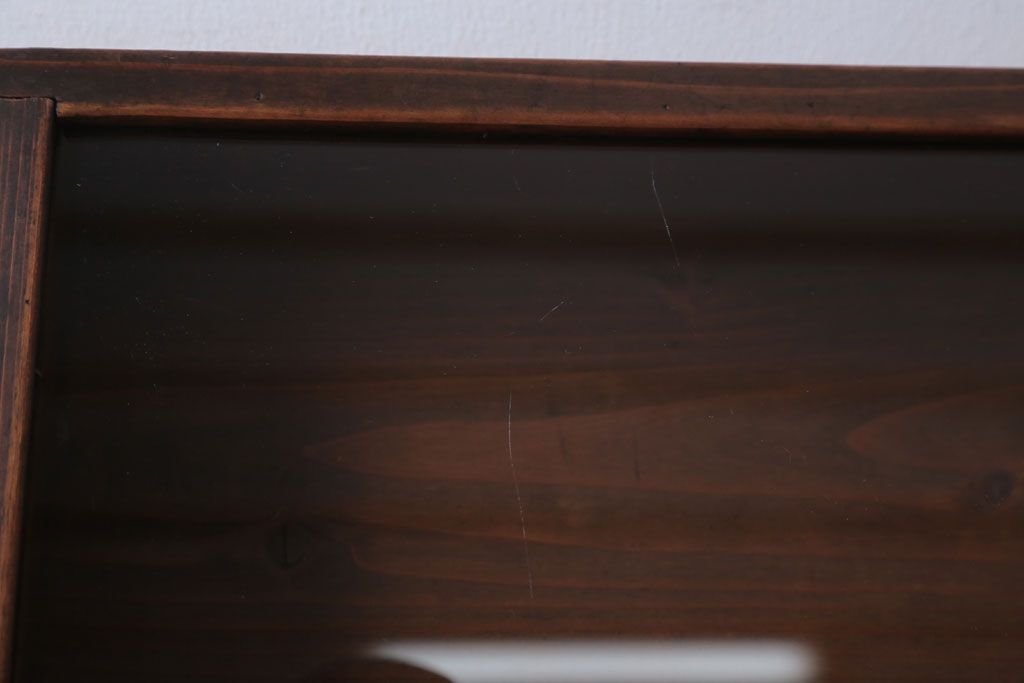 アンティーク雑貨　アンティーク　古い木の小さなコレクションボックス(3)