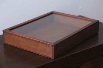 アンティーク雑貨　アンティーク　古い木の小さなコレクションボックス(3)
