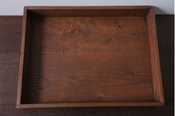 アンティーク雑貨　アンティーク　古い木の小さなコレクションボックス(3)