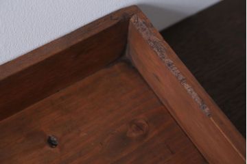 アンティーク雑貨　アンティーク　古い木の小さなコレクションボックス(3)