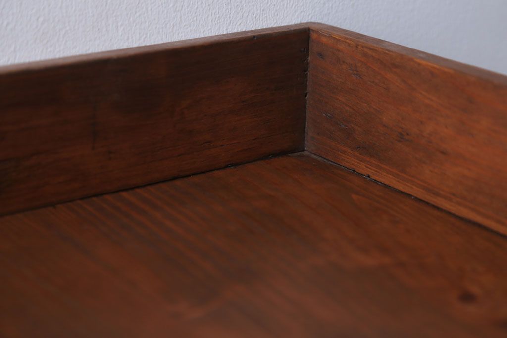 アンティーク雑貨　アンティーク　古い木の小さなコレクションボックス(3)