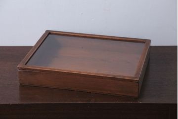 アンティーク雑貨　アンティーク　古い木の小さなコレクションボックス(3)