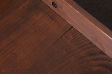 アンティーク雑貨　アンティーク　古い木の小さなガラスケース収納箱(1)