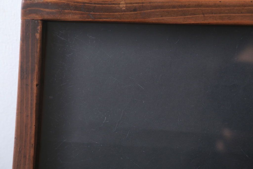 アンティーク雑貨　アンティーク　古い木の小さなガラスケース収納箱(2)