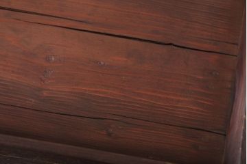 アンティーク雑貨　アンティーク　古い木の小さなガラスケース収納ボックス(1)