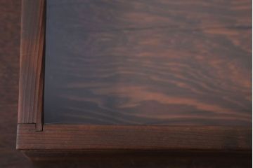 アンティーク雑貨　アンティーク　古い木の小さなガラスケース収納ボックス(2)