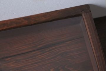 アンティーク雑貨　アンティーク　古い木の小さなガラスケース収納ボックス(2)