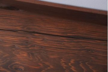 アンティーク雑貨　アンティーク　古い木の小さなガラスケース収納ボックス(2)