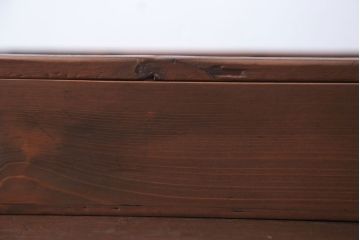 アンティーク雑貨　アンティーク　古い木の小さなガラスケース収納ボックス(3)