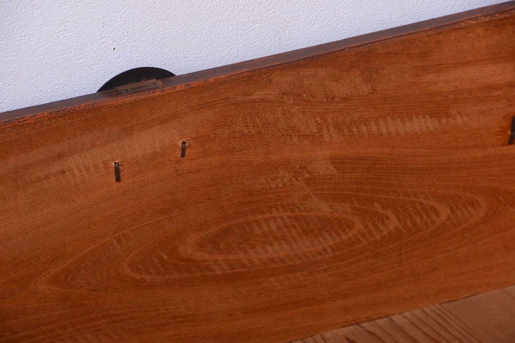 アンティーク家具　古民具・骨董　前面欅材!上品な二段重ねアンティーク衣装箪笥