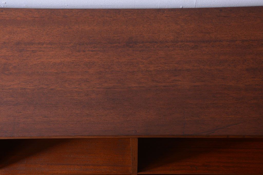 アンティーク家具　和製アンティーク　特大サイズ!古い木の重厚なマス目棚(2)