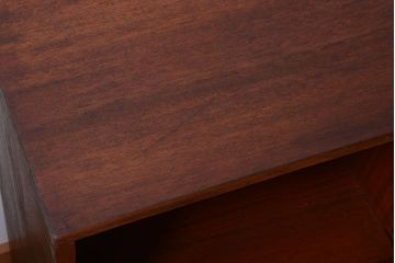 アンティーク家具　和製アンティーク　特大サイズ!古い木の重厚なマス目棚(2)