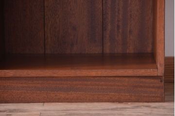 アンティーク家具　和製アンティーク　特大サイズ!古い木の重厚なマス目棚(2)