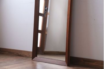 アンティーク雑貨　アンティーク　大きな縦型姿見(鏡・ミラー)