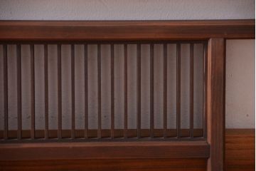 古民具・骨董　古い木製のアンティーク縦桟欄間