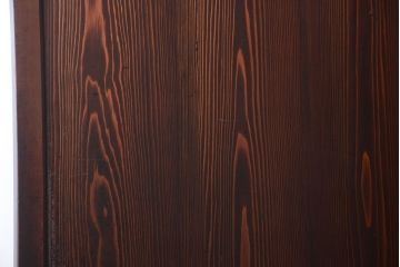 古民具・骨董　古い木の美しいアンティーク板戸3枚セット(2)