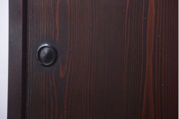 古民具・骨董　古い木の美しいアンティーク板戸3枚セット(2)