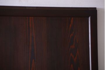 古民具・骨董　古い木の美しいアンティーク板戸3枚セット(2)