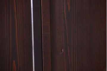 古民具・骨董　古い木の美しいアンティーク板戸3枚セット(2)