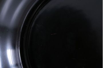 アンティーク　大正〜昭和初期!金魚の図　木製蒔絵盃洗