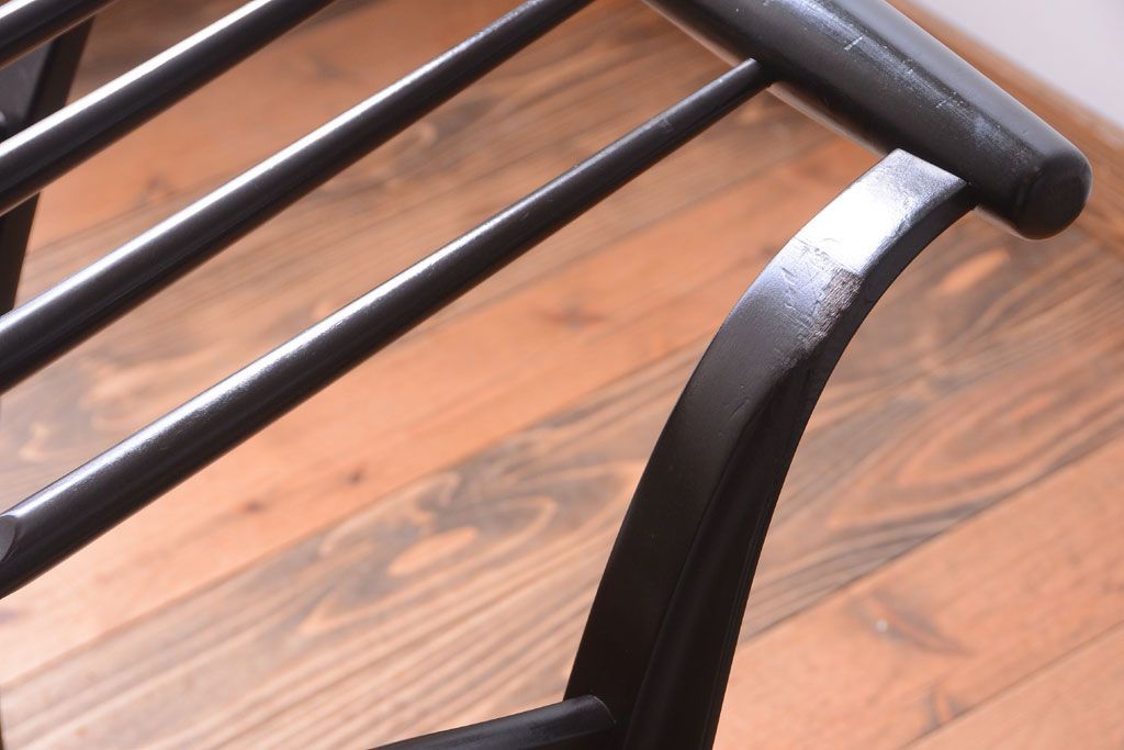 ヴィンテージ家具　 ビンテージ　モダンな木製フレームシングルソファ(1人掛け)