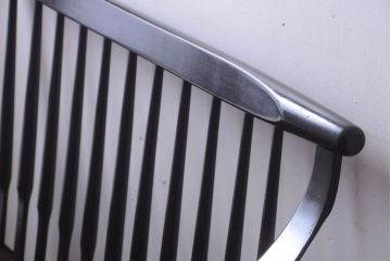 ヴィンテージ家具　ビンテージ　モダンな木製フレームラブソファ(2人掛け)