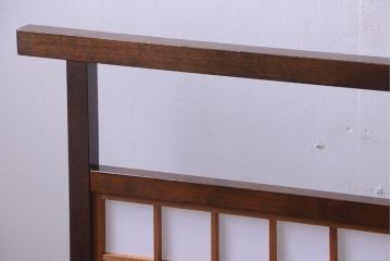 中古　松本民芸家具　F型　衝立て(パーテーション)