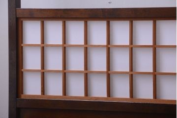 中古　松本民芸家具　F型　衝立て(パーテーション)