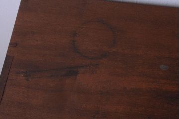 アンティーク家具　和製アンティーク　シンプルな脚付き収納棚(下駄箱)