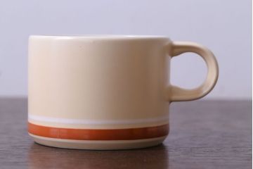 イギリスビンテージ HORNSEA(ホーンジー)　Golden Jubilee(ゴールデンジュビリー)シリーズ カップ&ソーサー4客セット