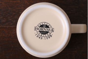 イギリスビンテージ HORNSEA(ホーンジー)　Golden Jubilee(ゴールデンジュビリー)シリーズ カップ&ソーサー4客セット