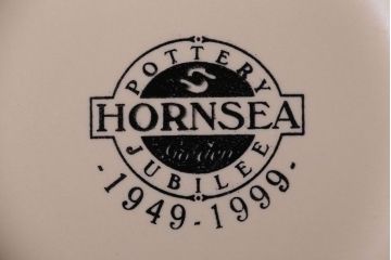 イギリスビンテージ HORNSEA(ホーンジー)　Golden Jubilee(ゴールデンジュビリー)シリーズ カップ&ソーサー4客セット