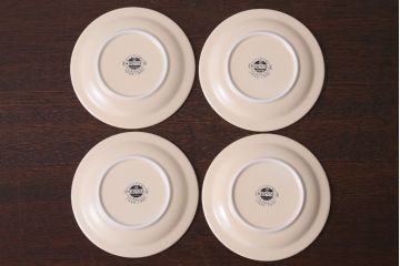イギリスビンテージ HORNSEA(ホーンジー)　Golden Jubilee(ゴールデンジュビリー)シリーズ カップ&ソーサー4客セット