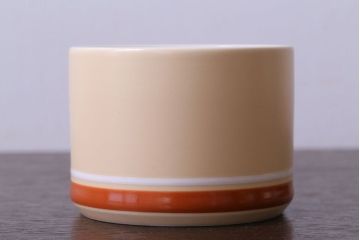 アンティーク雑貨　イギリスビンテージ　HORNSEA(ホーンジー)　Golden Jubilee(ゴールデンジュビリー)シリーズ　カップ&ソーサー3客・シュガーセット
