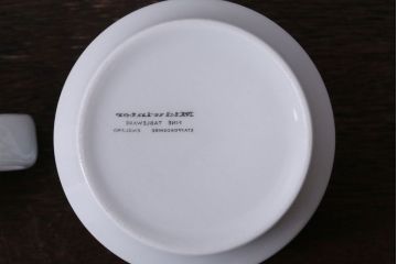 イギリスビンテージ　MIDWINTER(ミッドウィンター)　Bengal(ベンガル)シリーズ　ティーポット、砂糖入れ、ミルク入れのセット