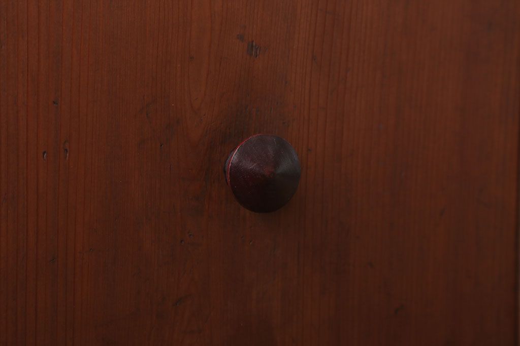 アンティーク家具　和製アンティーク　古い木の小ぶりな収納棚