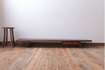 アンティーク家具　アンティーク　ジャンク品　引き出し付き裁ち板