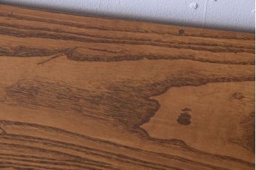 レトロ家具　昭和レトロ　古い木製のアンティーク脚付き収納棚