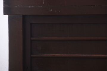 アンティーク家具　古民具・骨董　昇り引き出し付き!六尺　古い木製の高級水屋箪笥
