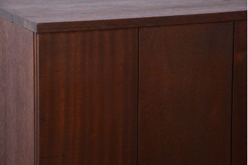 レトロ家具　昭和レトロ　大きな横型アンティークマス目棚(2)